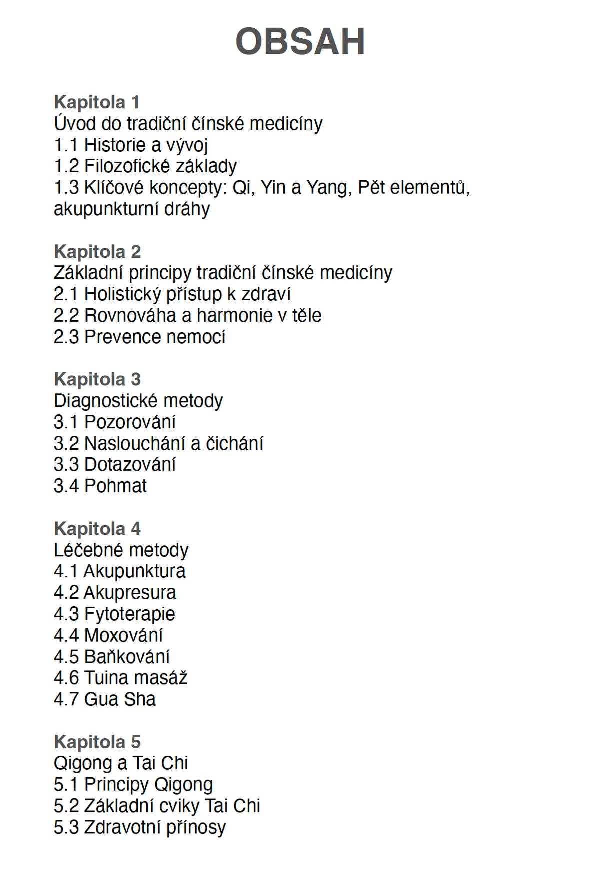 ebook Tradičná čínska medicína pre moderný život - 208 strán